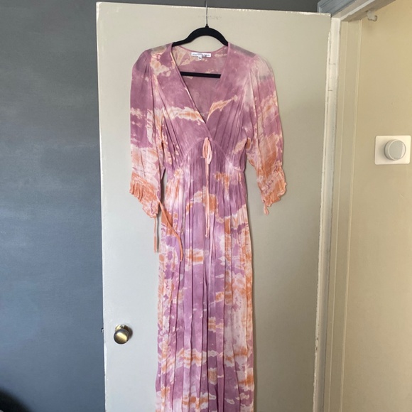 Young fabulous and broke 100% viscose dress XS - Picture 2 of 4